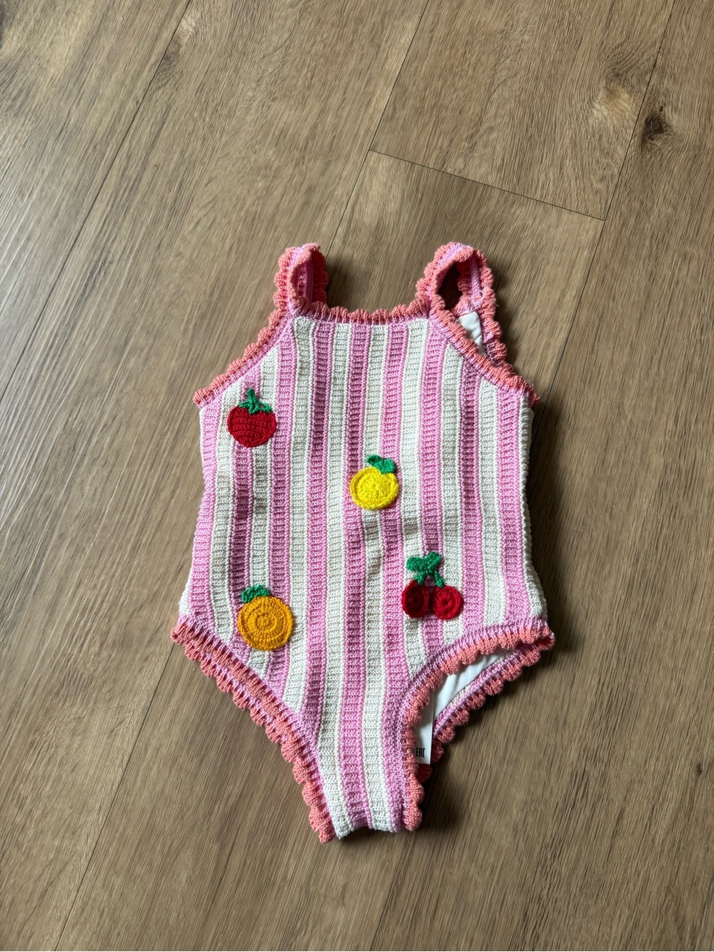 Zara kids embroidered swimsuit